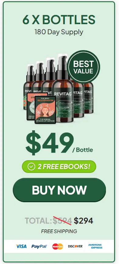 ReviTag - 6 Bottles